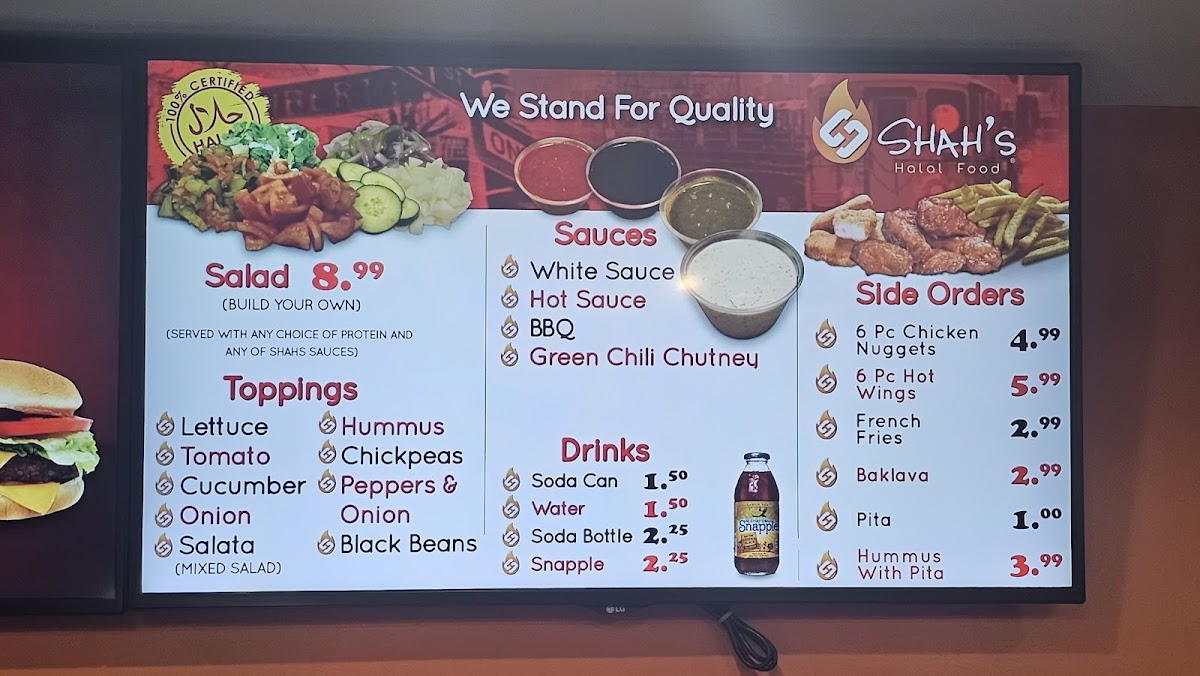 Shah's Halal Food Menu - Image 4